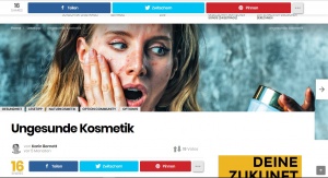 Ungesunde Kosmetik